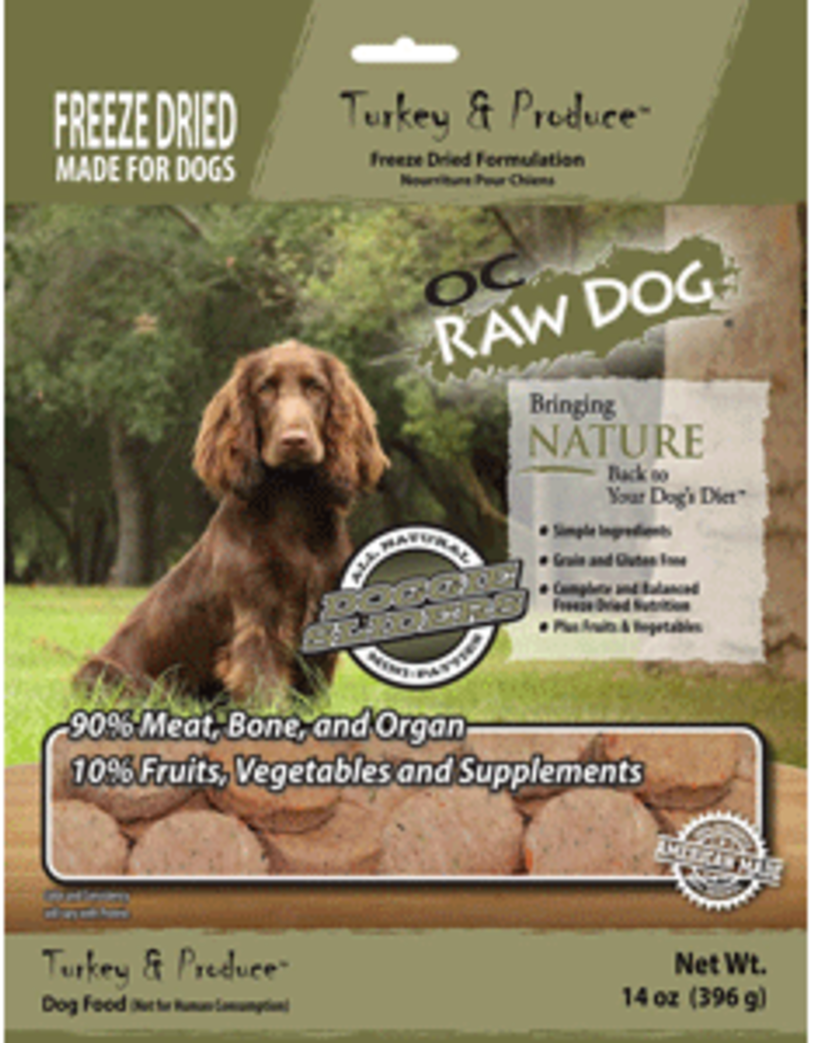 OC Raw Dog OC Raw Dog Freeze Dried Turkey