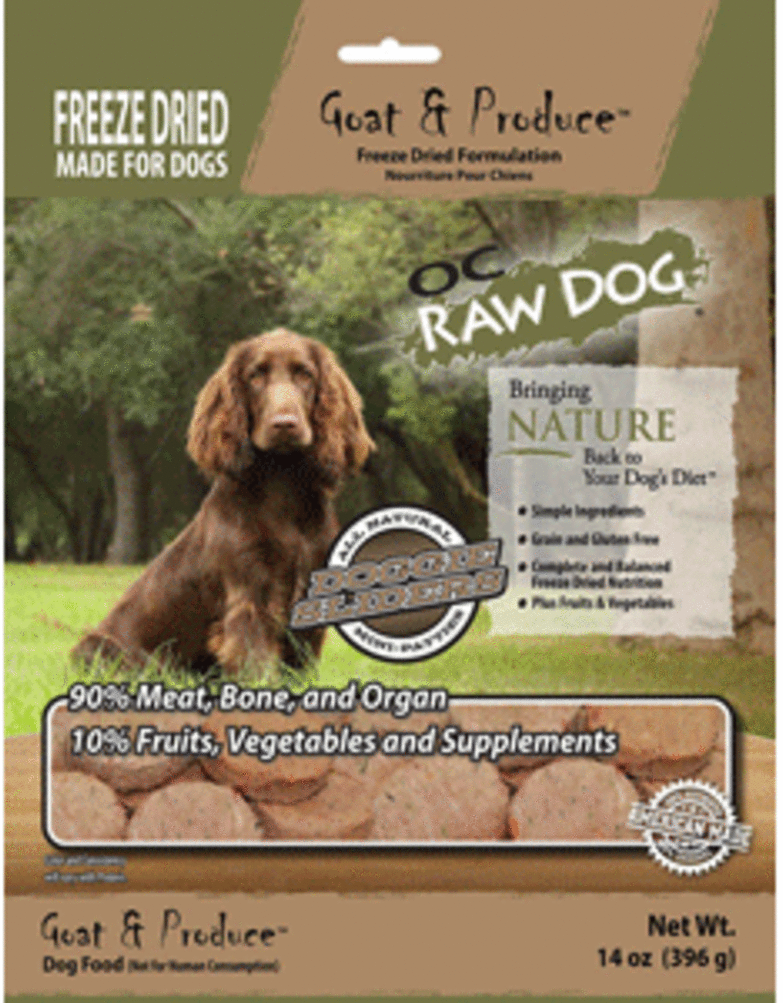 OC Raw Dog OC Raw Dog Freeze Dried Goat