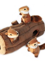 ZippyPaws ZippyPaws Burrow Large - Log with Chipmunks