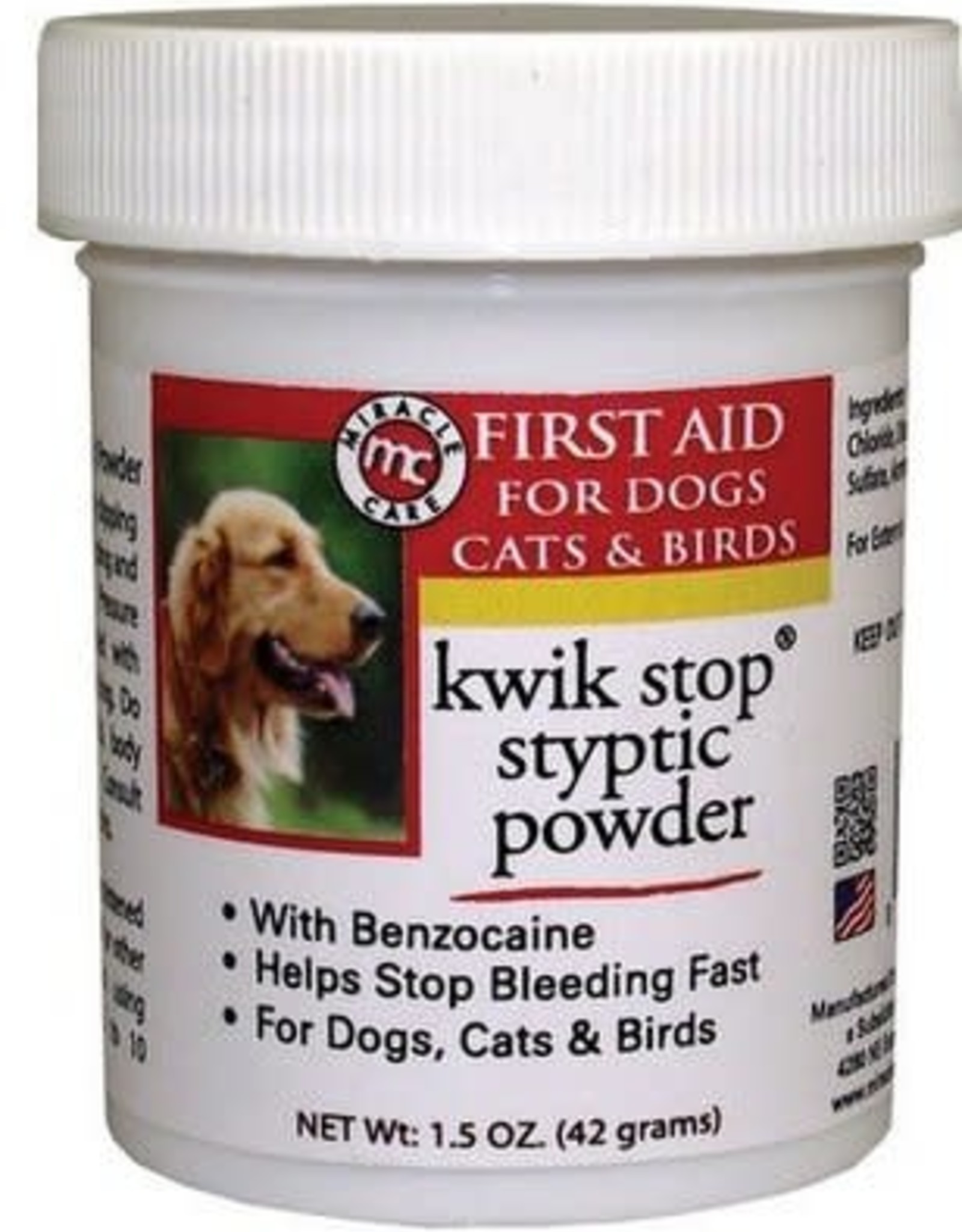 Kwik Stop Styptic Powder 0.5oz