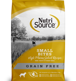NutriSource NutriSource Small Bites High Plains Select Formula Dog