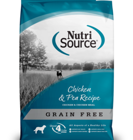 NutriSource NutriSource Grain Free Chicken & Pea Formula Dog  26lb