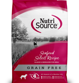 NutriSource NutriSource Grain Free Seafood Select Dog 26lb