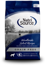 NutriSource NutriSource Grain Free Woodlands Select 26lb