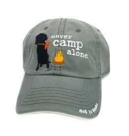 Dog Is Good Dog is Good Never Camp Alone Hat