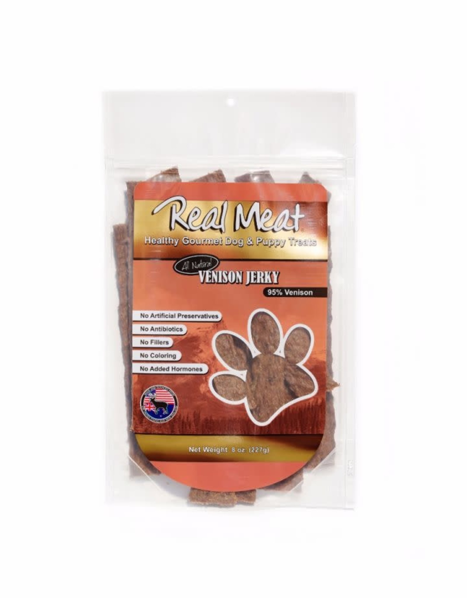 The Real Meat Company Real Meat Venison Jerky Strip 8oz