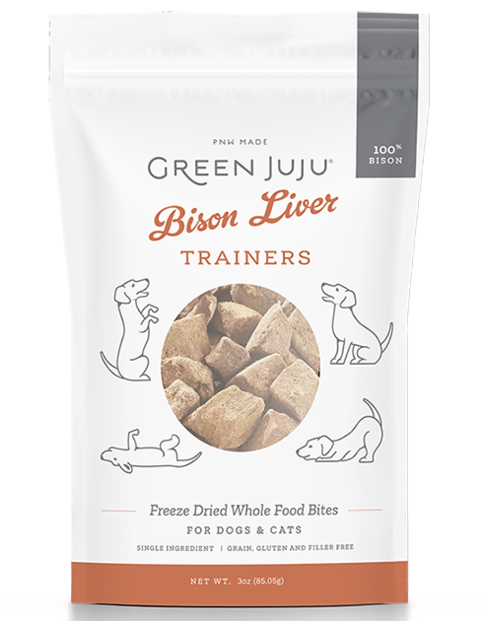 Green Juju Green JuJu Bison Liver Trainers 3oz