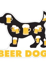 Dog Speak 3" Decal Beer Dog