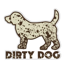Dog Speak 3" Decal Dirty Dog