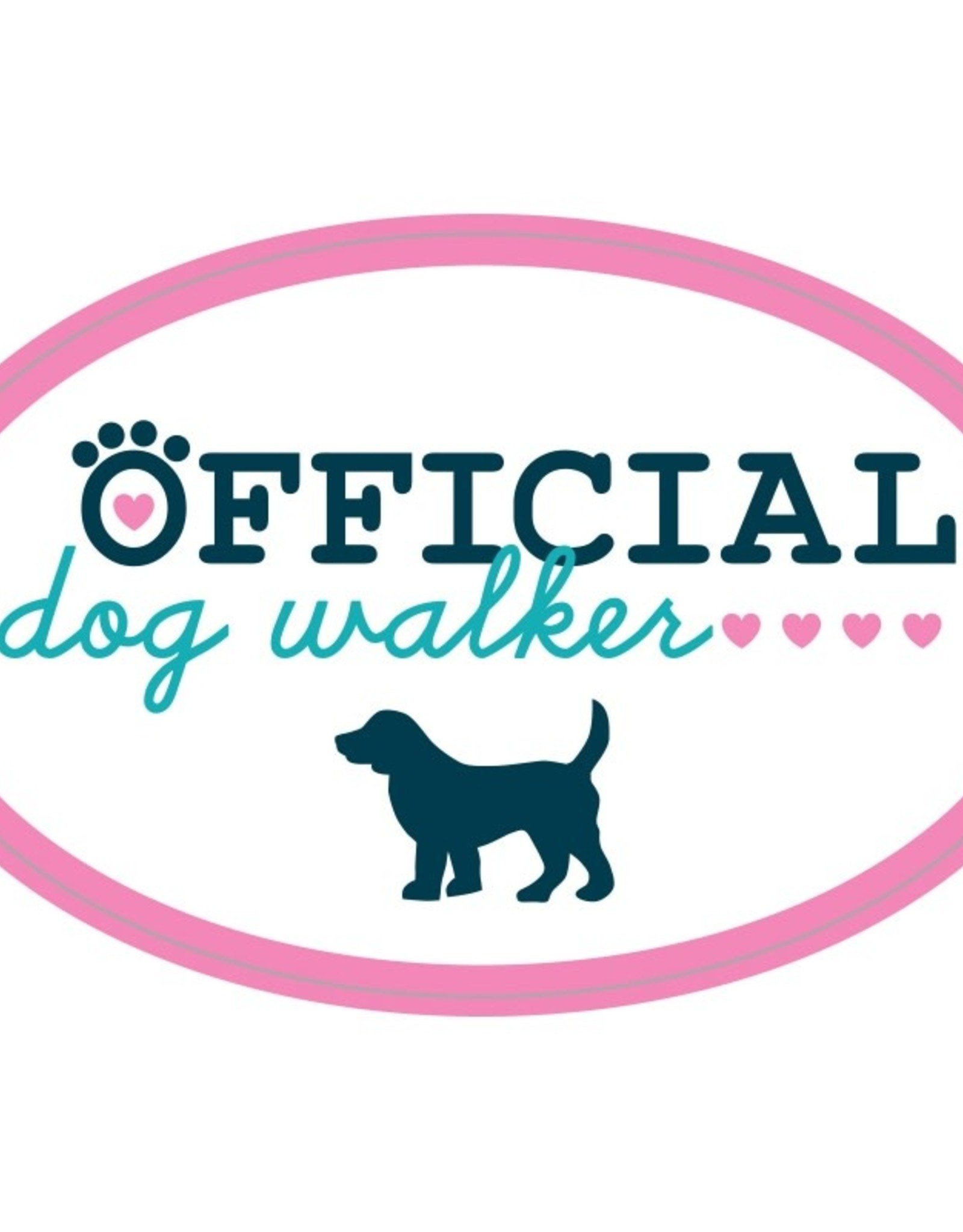 Dog Speak 3" Decal Official Dog Walker