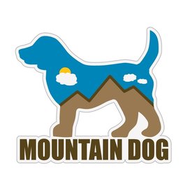 Dog Speak 3" Decal Mountain Dog