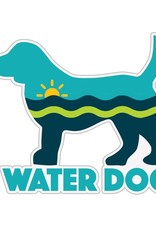 Dog Speak 3" Decal Water Dog