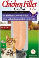 Inaba Ciao Cat Treats Ciao Grilled Fillets Chicken in Shrimp Broth