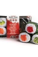 Fabcat Sushi Tray - 6 Sushi Rolls
