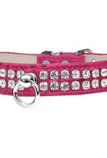 Large Designer Faux Croc  Beverly Style Dog Collar