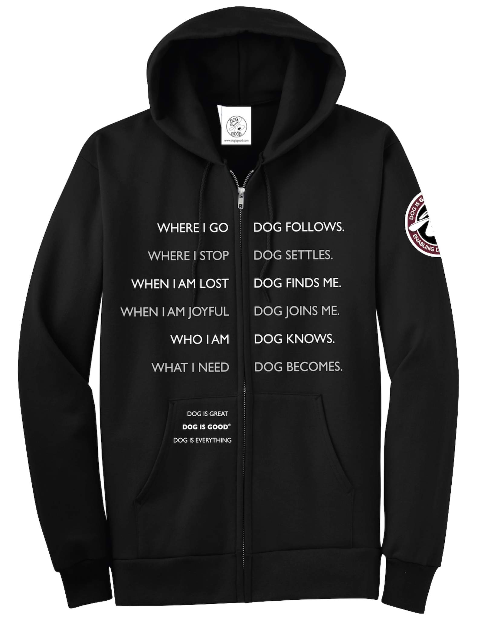 Dog Is Good Dog Is Good Dog Co-Dependent Hoodie