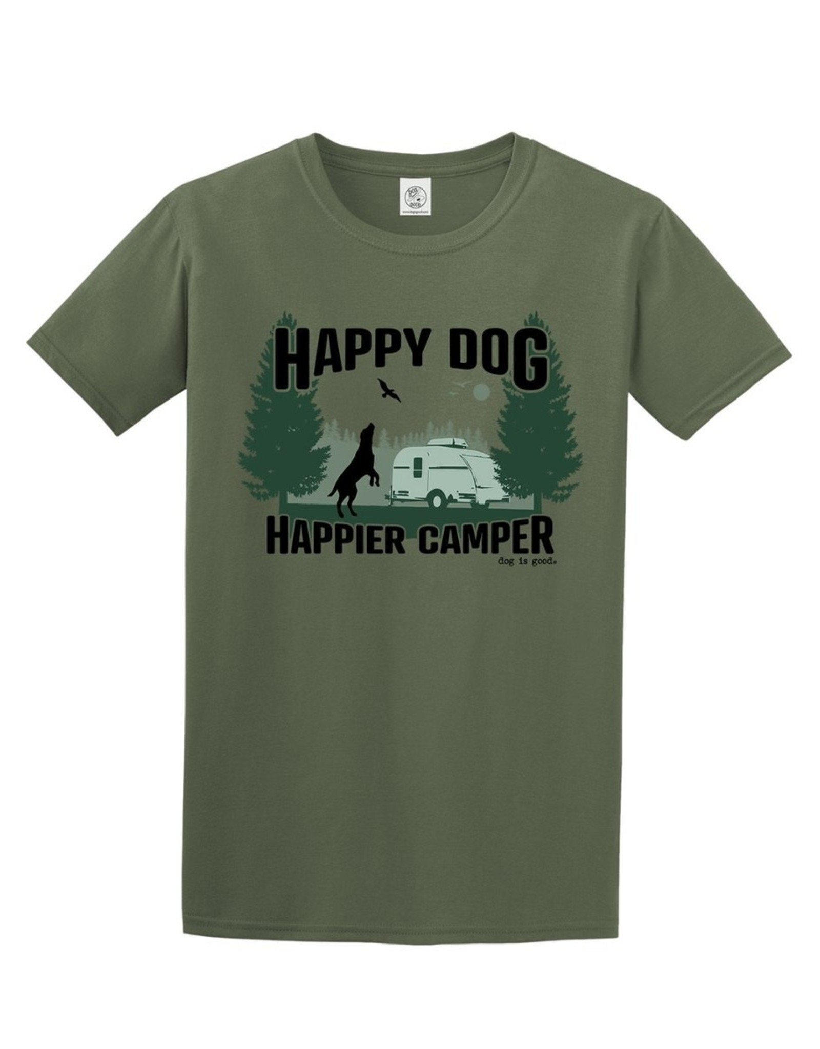 Dog Is Good Dog Is Good Never Happy Camper T-Shirt Unisex