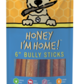 Honey I'm Home Honey I'm Home Buffalo Bully Stick 6" - 5pk