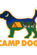 Dog Speak 3" Decal Camp Dog