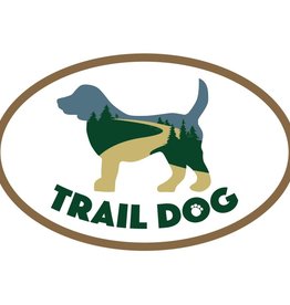 Dog Speak Car Magnet: Trail Dog