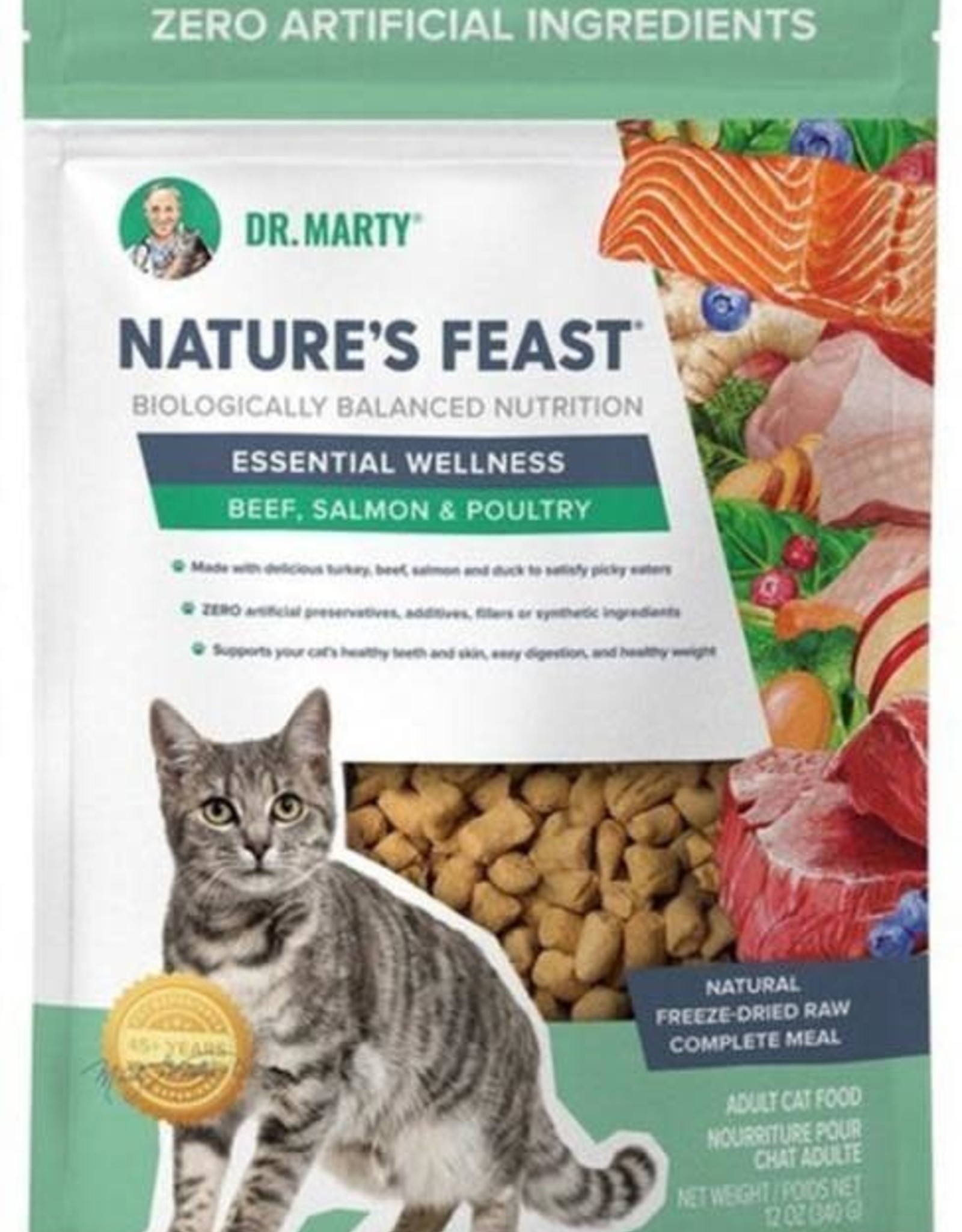 Dr. Marty Dr Marty Cat Essential Wellness - Beef, Salmon & Poultry