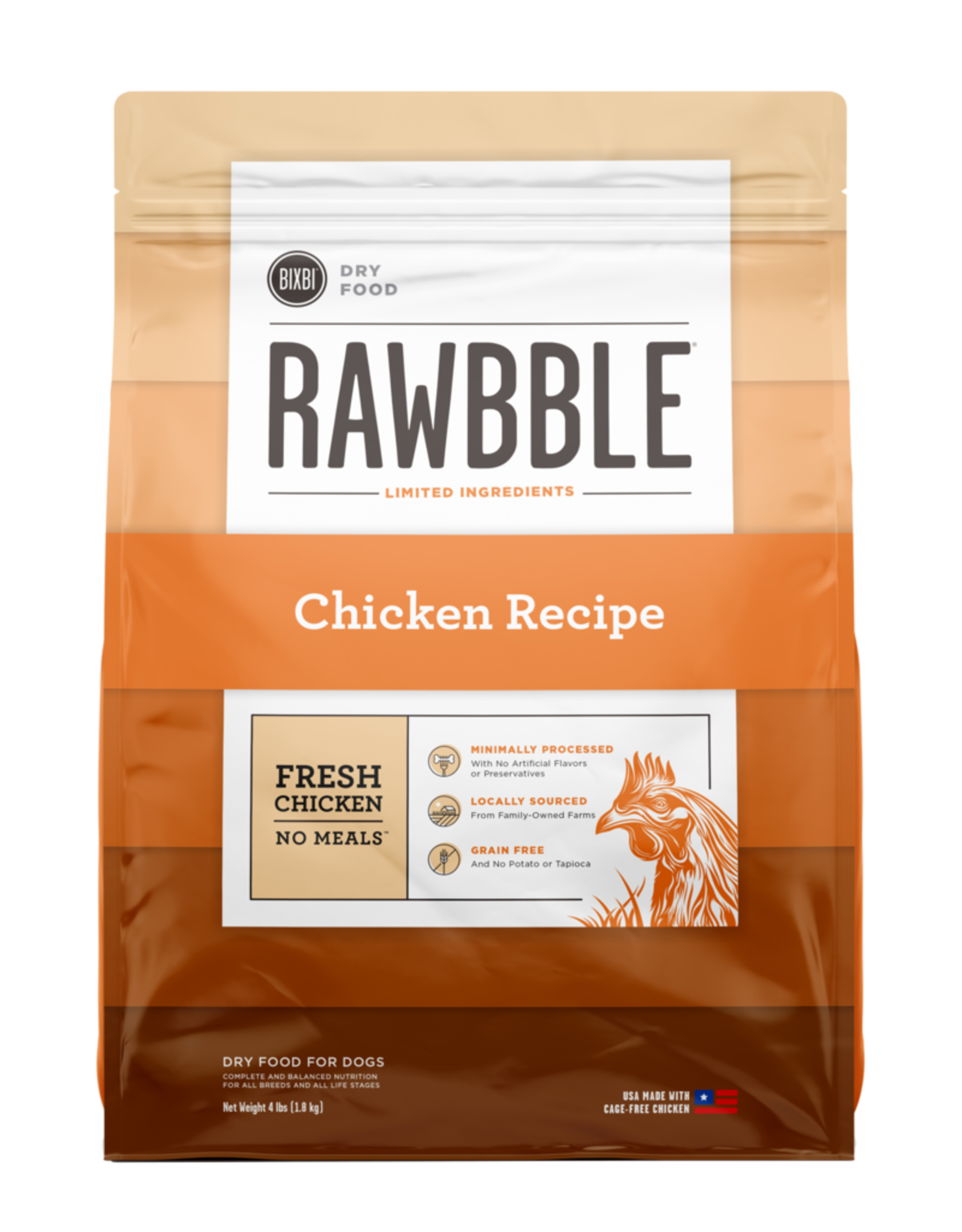 Bixbi Rawbble Limited Ingredient Chicken