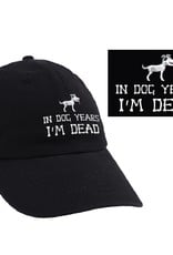 Dog Speak Ball Cap - In Dog Years, I'm Dead