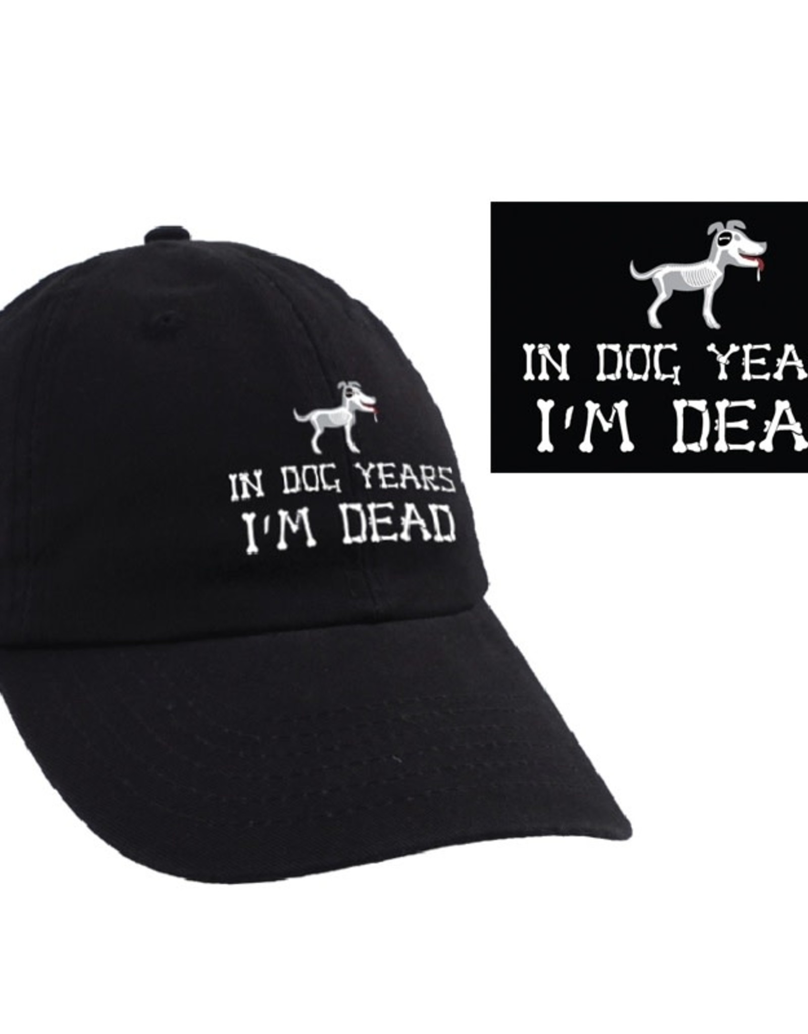 Dog Speak Ball Cap - In Dog Years, I'm Dead