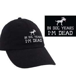 Dog Speak Ball Cap - In Dog Years, I'm Dead