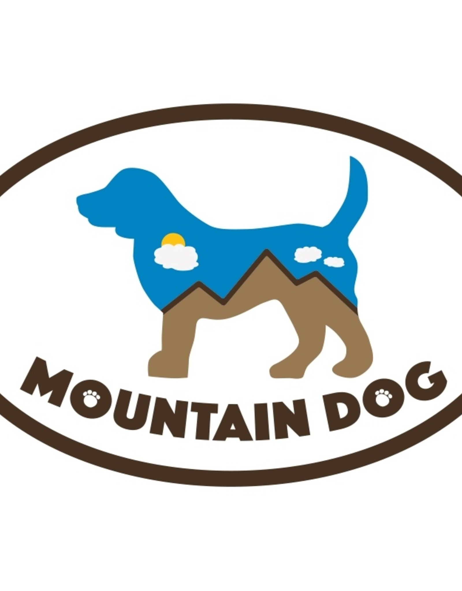 Dog Speak Car Magnet: Mountain Dog