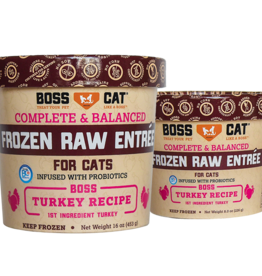 Boss Dog Boss Cat Raw Turkey Entree