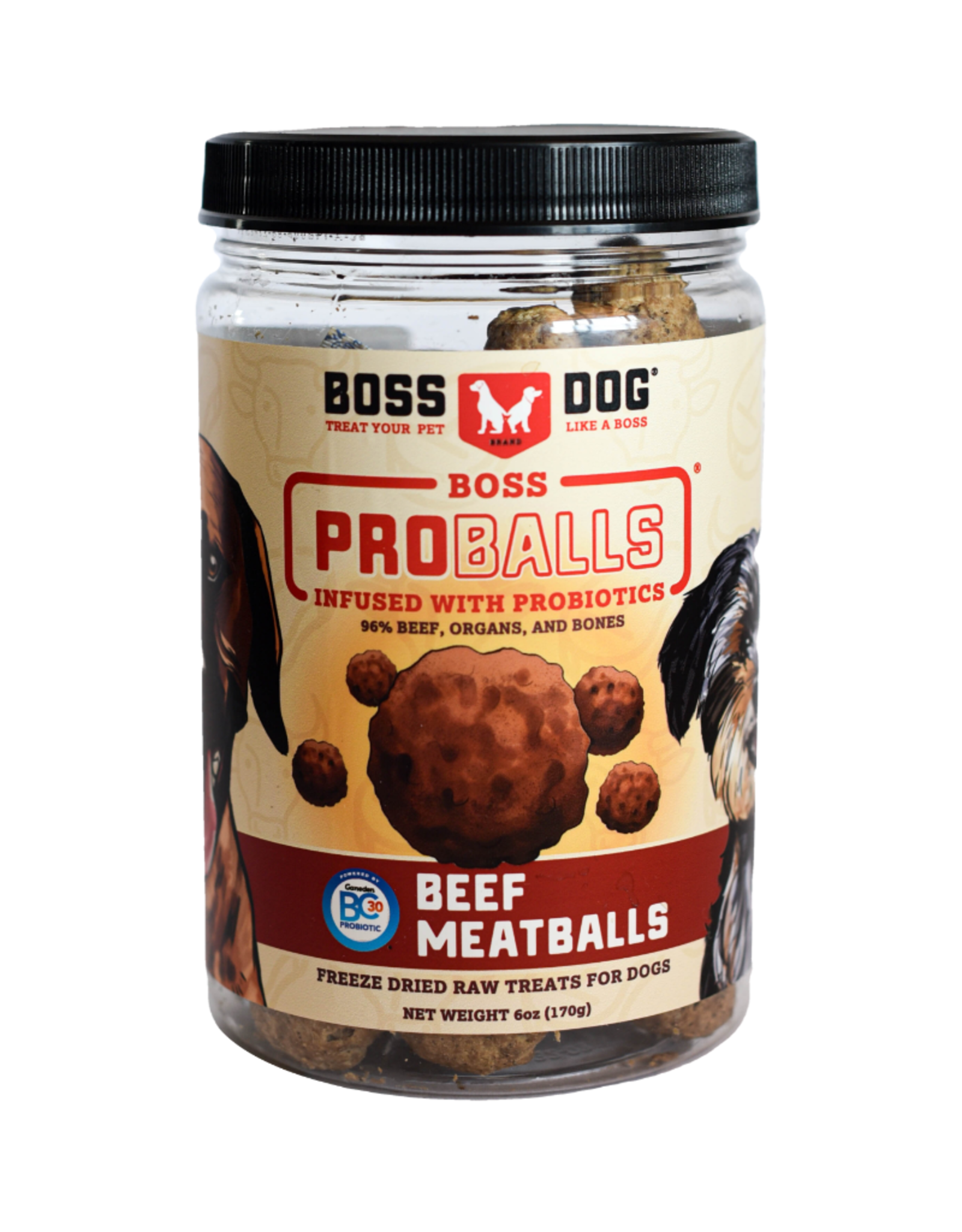 Boss Dog Boss Dog Freeze Dried Meatballs Beef