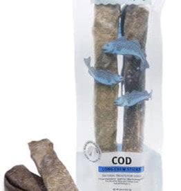 Icelandic+ Icelandic+ Cod Skin Long Chew Stick 2pk