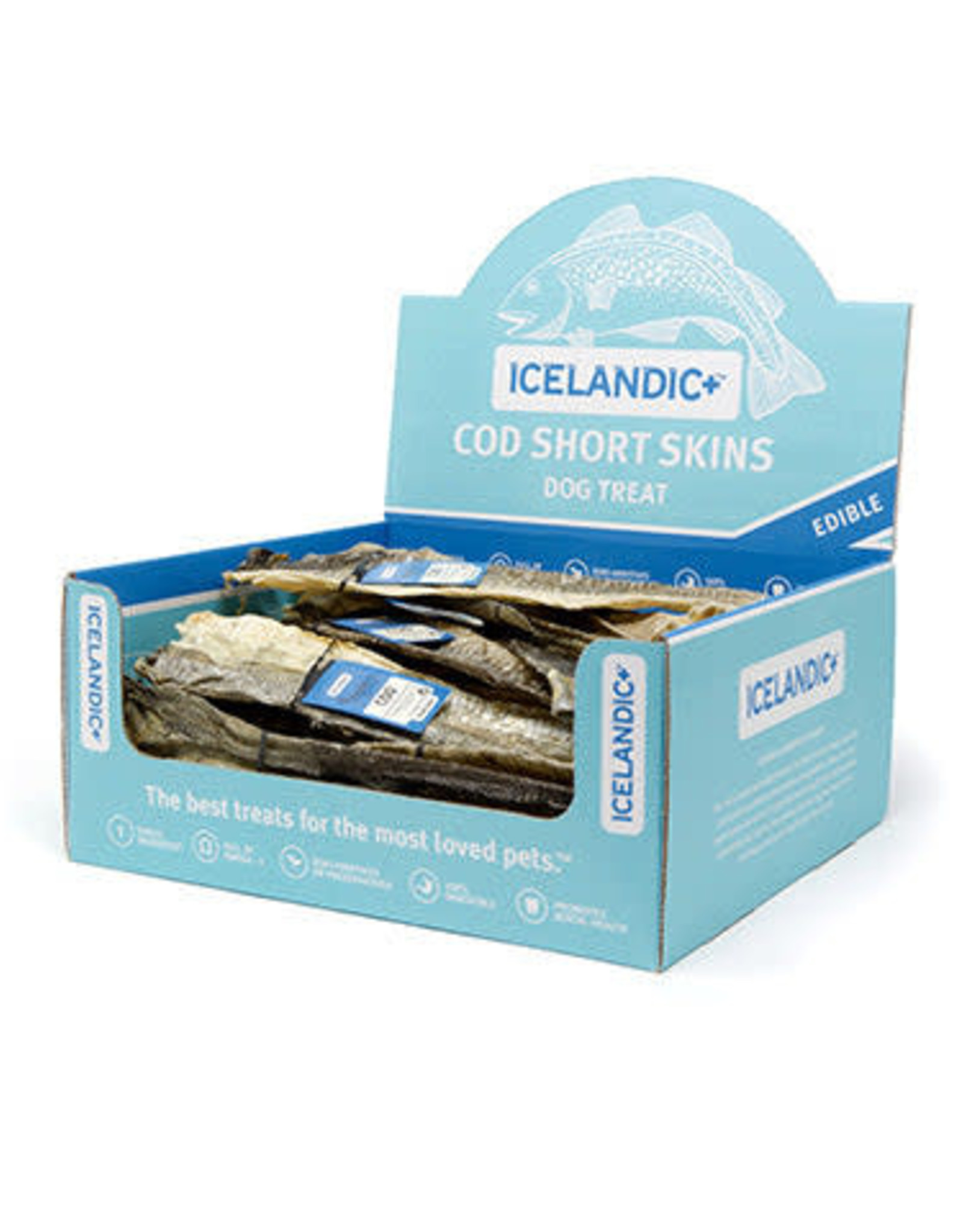 Icelandic+ Icelandic+ Cod Short Skin Sticks Fish Dog Treat