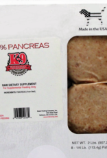 K9 Kraving 100% Beef Pancrease Patties (2lb)