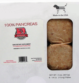 K9 Kraving 100% Beef Pancrease Patties (2lb)