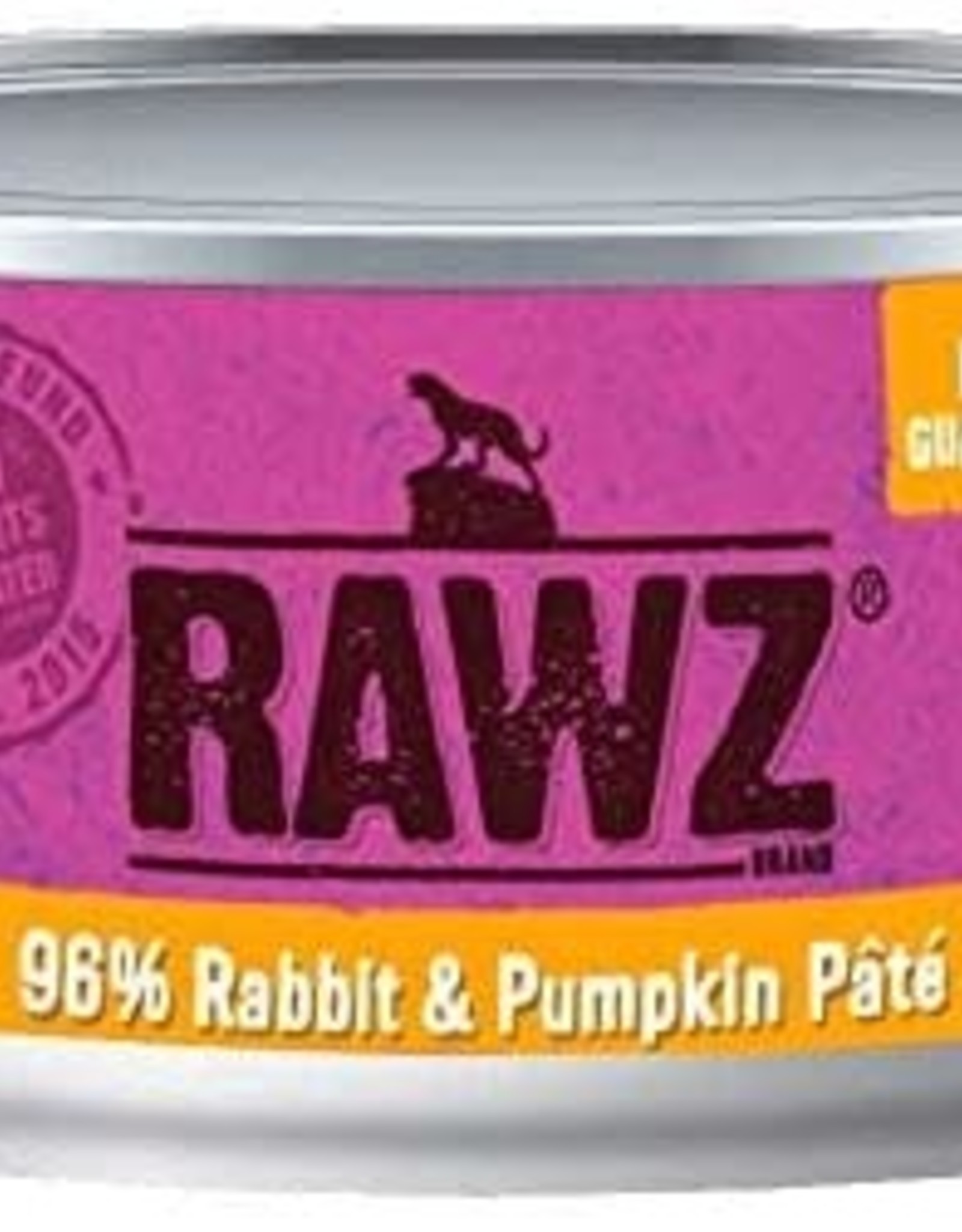 Rawz Rawz Cat 96% Rabbit & Pumpkin Pate 5.5oz