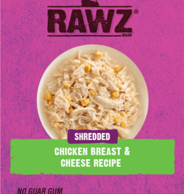 Rawz Rawz Cat Shredded Chicken & Cheese 2.46oz Pouch