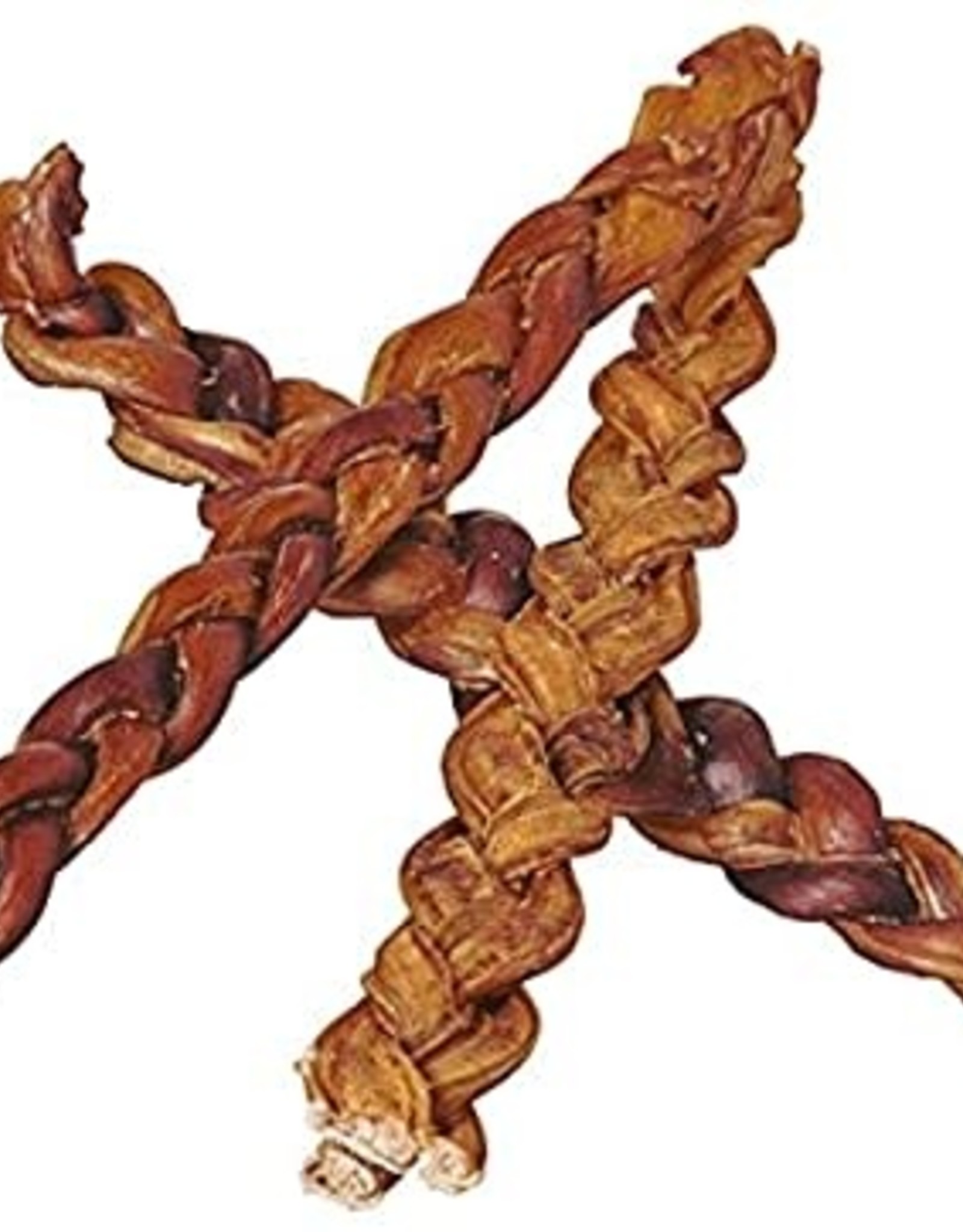 SuperCan Braided Bully Stick 12"