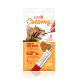 Hagen Catit Creamy Lickable Cat Treat Chicken Liver