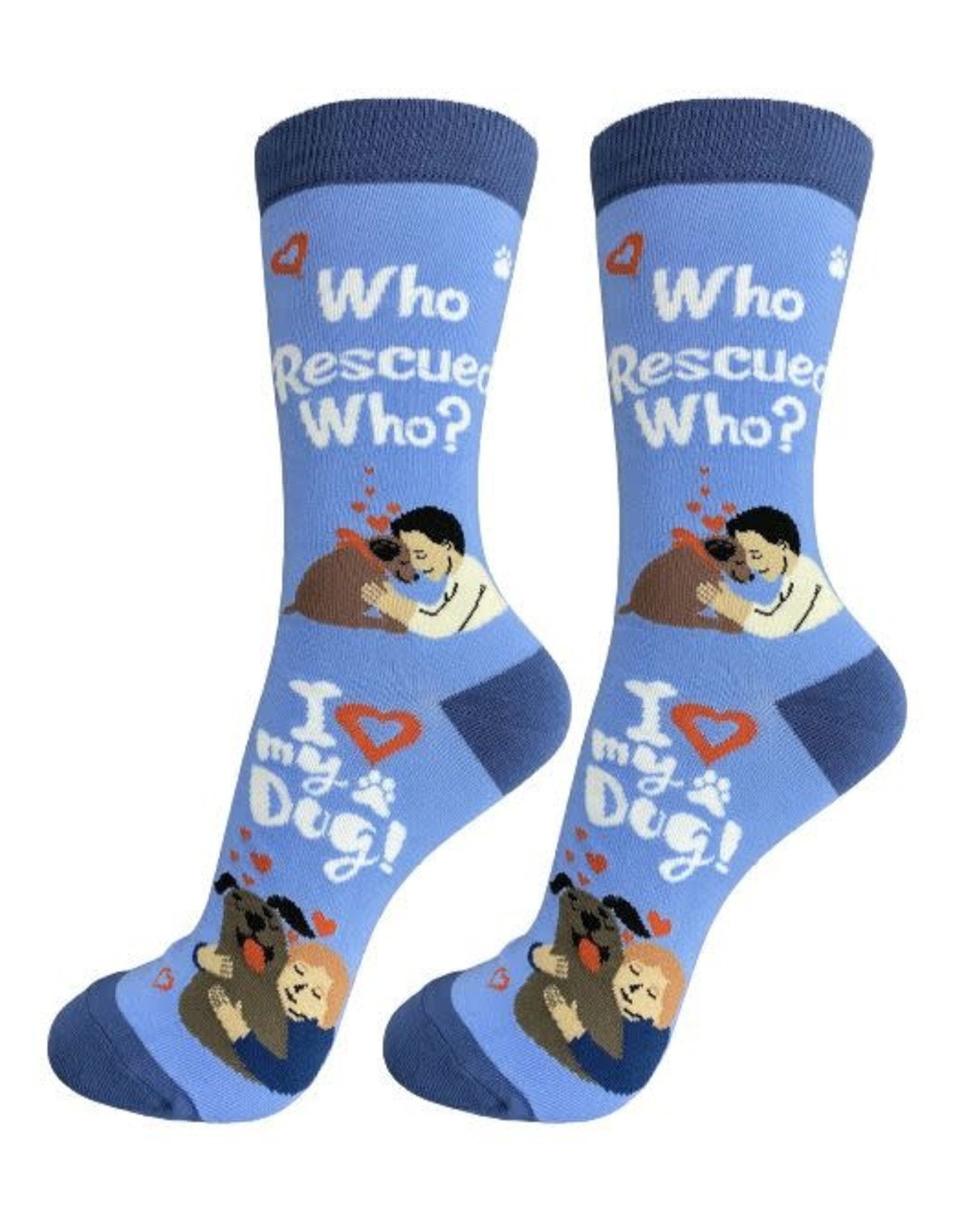 Who Rescued Who Socks