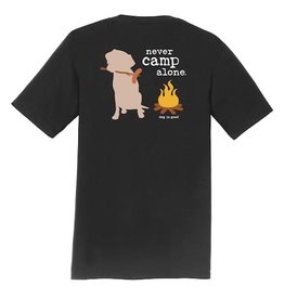 Dog Is Good Dog is Good Never Camp Alone Shirt Unisex