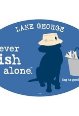 Dog Is Good Car Magnet: Never Fish Alone - Destination Boise, Idaho
