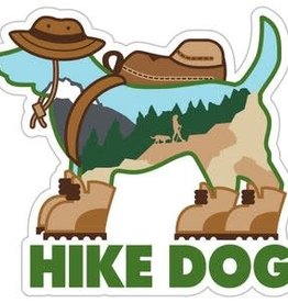 Dog Speak 3" Decal Hike Dog