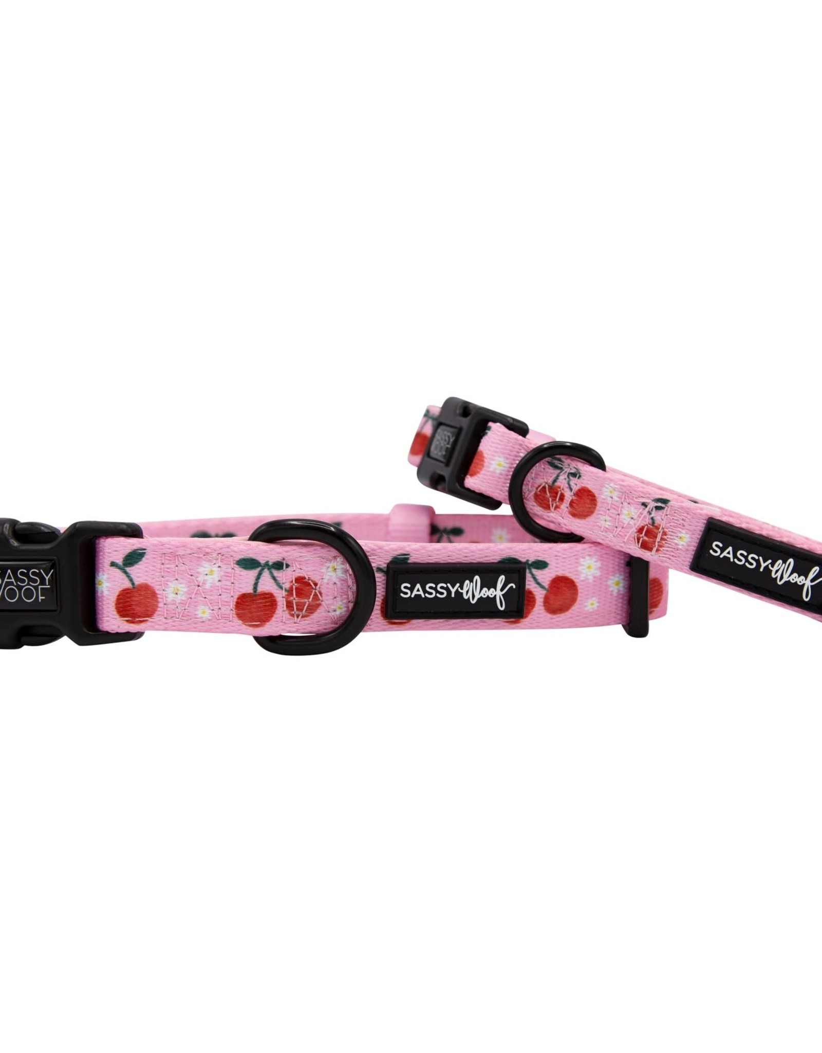 Sassy Woof Mon Cherry Adjustable Dog Collar