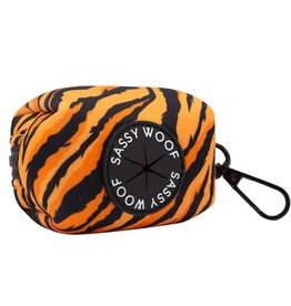 Sassy Woof Paw of the Tiger Waste Bag Holder