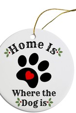 Home is Where the Dog Is Ornament