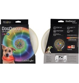 Flashlight LED Dog Biscuit - Flying Disc