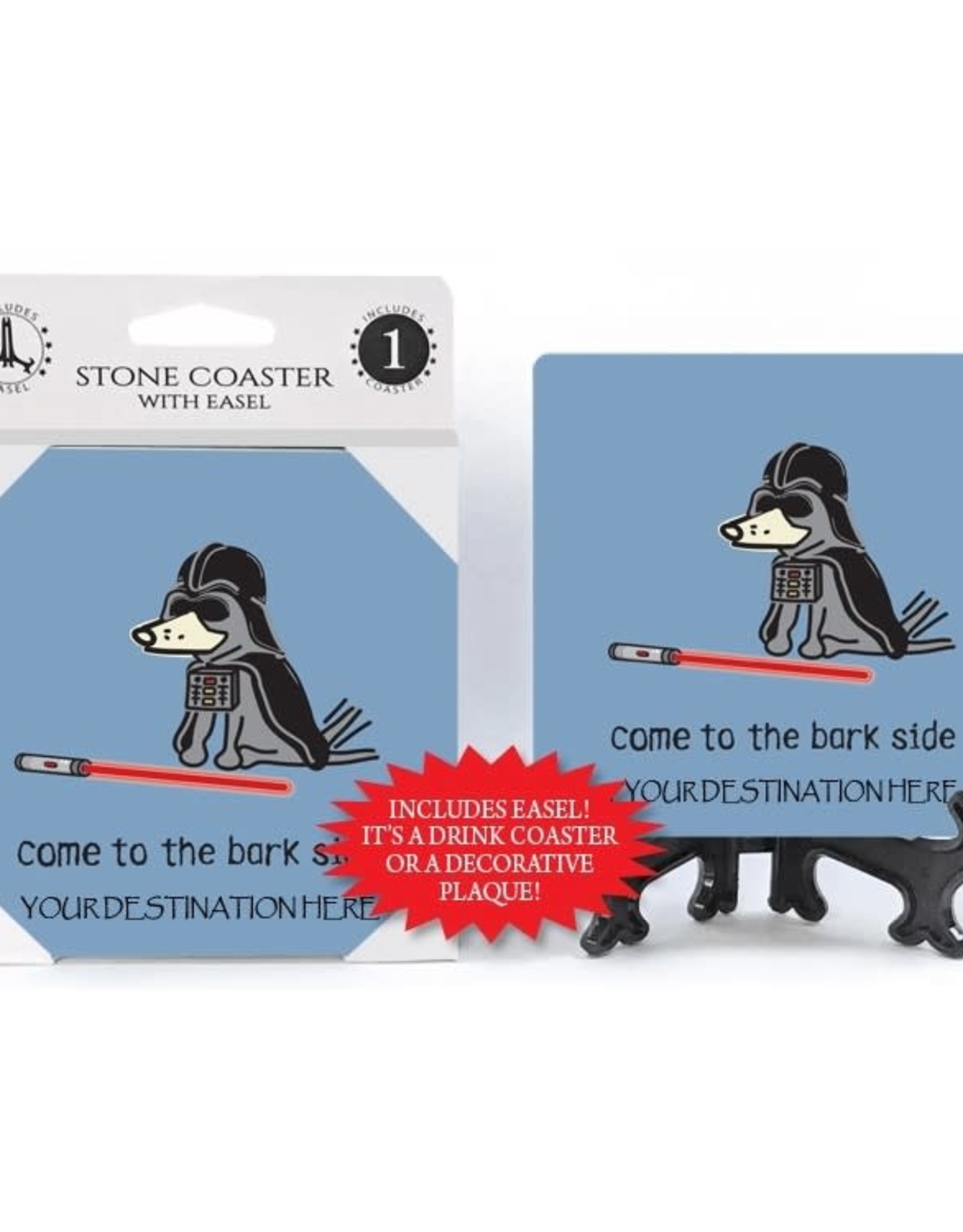 Stone Coaster - Come to the Bark Side