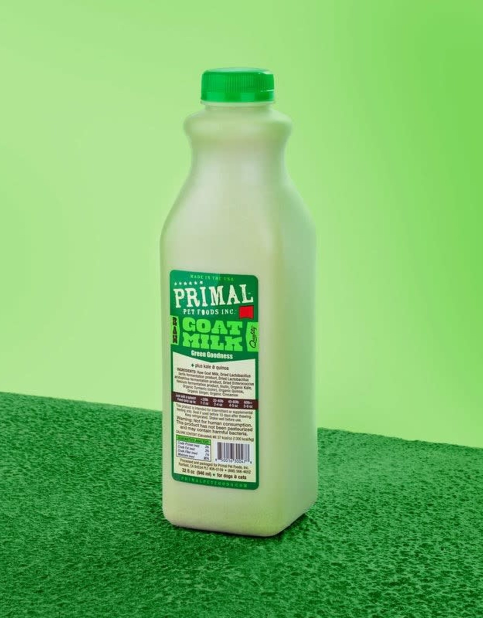 Primal Pet Food Primal Goat Milk Green Goodness